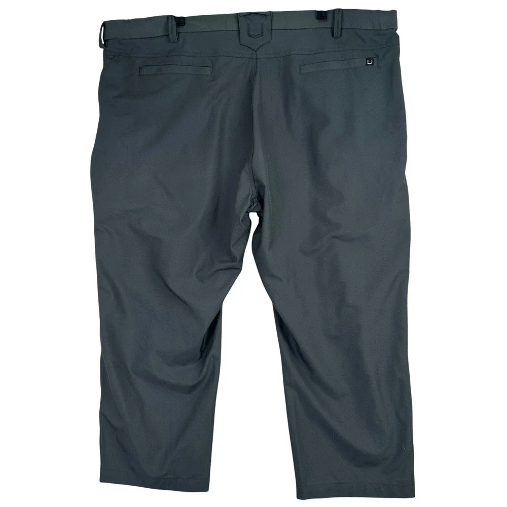SCOTTeVEST Covert Cargo Chino Pants Mens 46x25 Gray Travel Techwear Utility